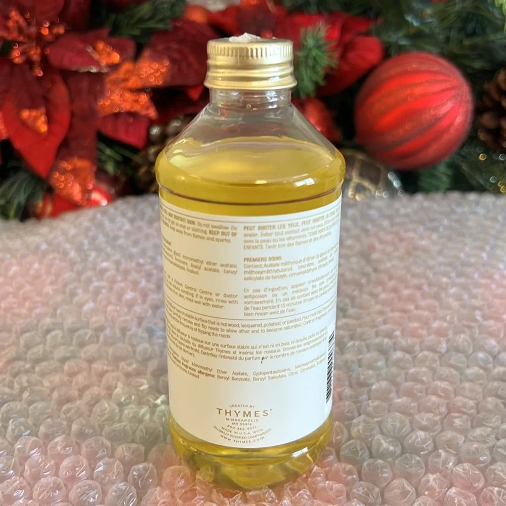 Thymes Reed Diffuser Oil - Fresh-Cut Basil - 7.75 Fl Oz